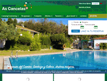 Tablet Screenshot of campingascancelas.com